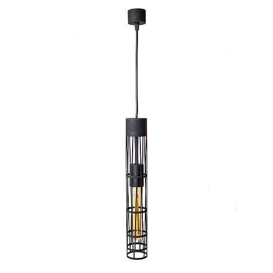 Cветильник лофт подвесной Е27 черный муар Flow MR 6040 BK Киев