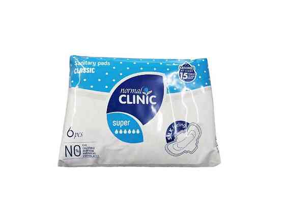 Прокладки гігієнічні 6 шт6 кр. (Classic silkdry) ТМ NORMAL CLINIQUE Київ