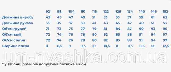 Вишиванка для хлопчика натуральна тканина "Марік" синя 110-164 Кривий Ріг