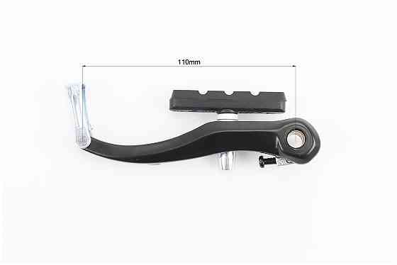 Гальмо V-brake 110мм (2 колеса) з ручками, алюмінієве, чорне 10DG/483D Киев