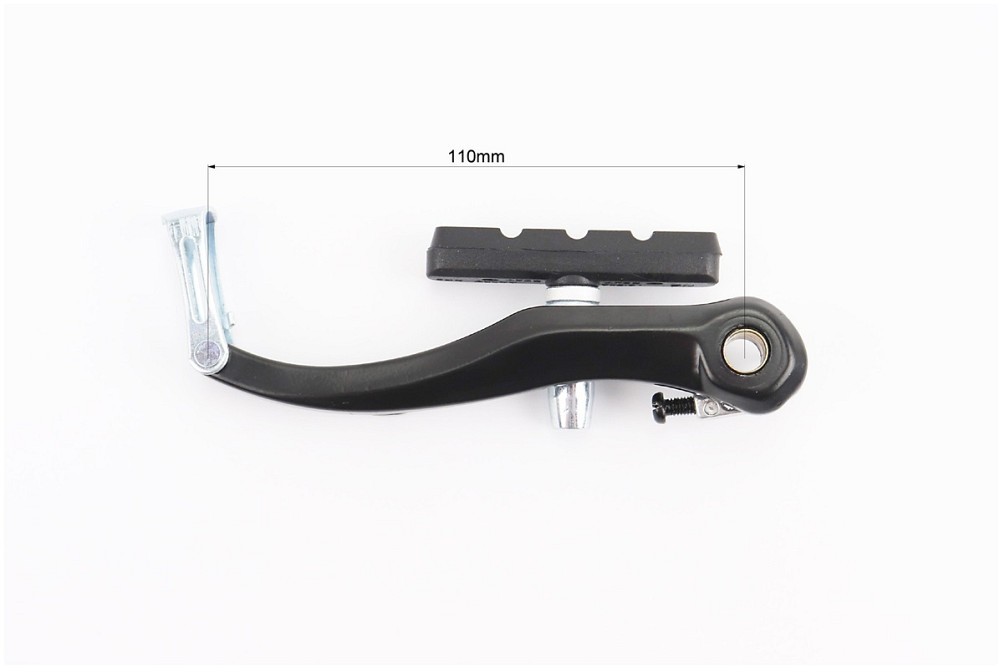 Гальмо V-brake 110мм (2 колеса) з ручками, алюмінієве, чорне 10DG/483D Київ - фото 3