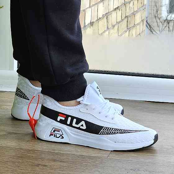 Кроссовки FILA Белые Женские Фила Тканевые (размеры: 40,41,42,43) Днепр