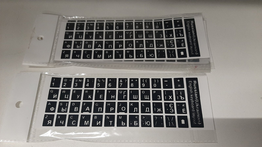 Наклейки на клавіатуру Луцк - изображение 1