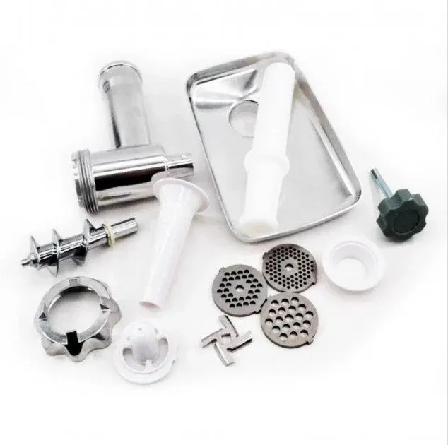 Професійна електрична м’ясорубка DOMOTEC MS-2021S 3000 Вт, корпус нержавіюча сталь, 3 решітки, реверс Одеса - фото 6