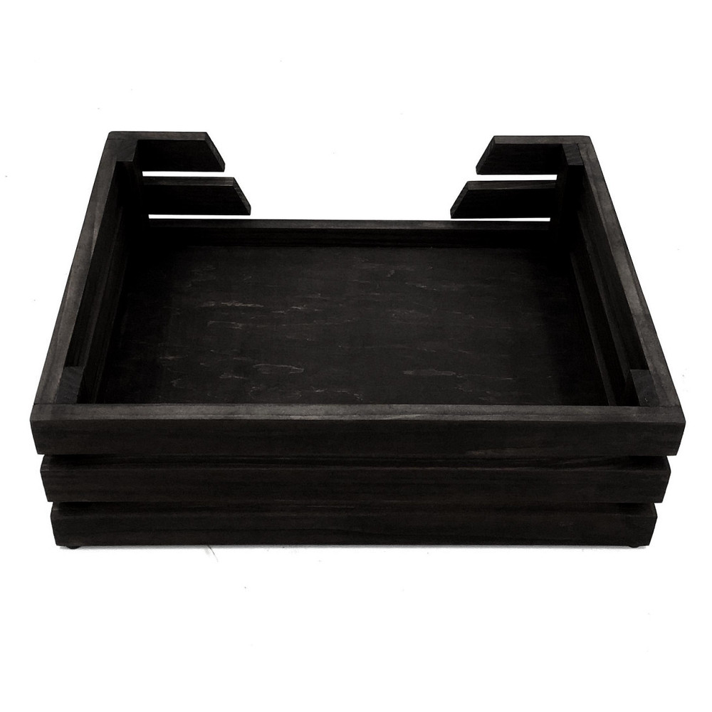 Лежак деревянный для собаки 