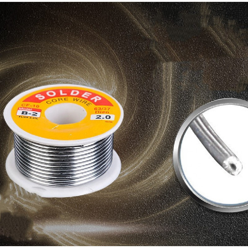 Припой с флюсом 1мм, 100г, JINHU для пайки электроники Киев - изображение 3