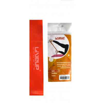 Эспандер LiveUp Latex Loop-Light гумка помаранчевий LS3650-500Lo (6951376105568) Винница