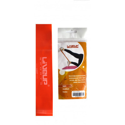 Еспандер LiveUp Latex Loop-Light гумка помаранчевий LS3650-500Lo (6951376105568) Вінниця - фото 1