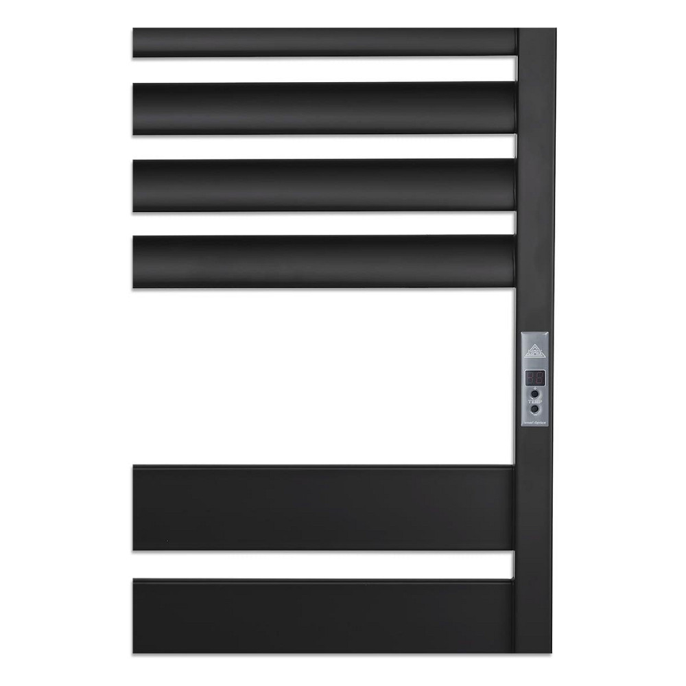 Електрична рушникосушка Laris Зебра Лавина ЧКЧ10 500Х900 Е чорний Київ - фото 5