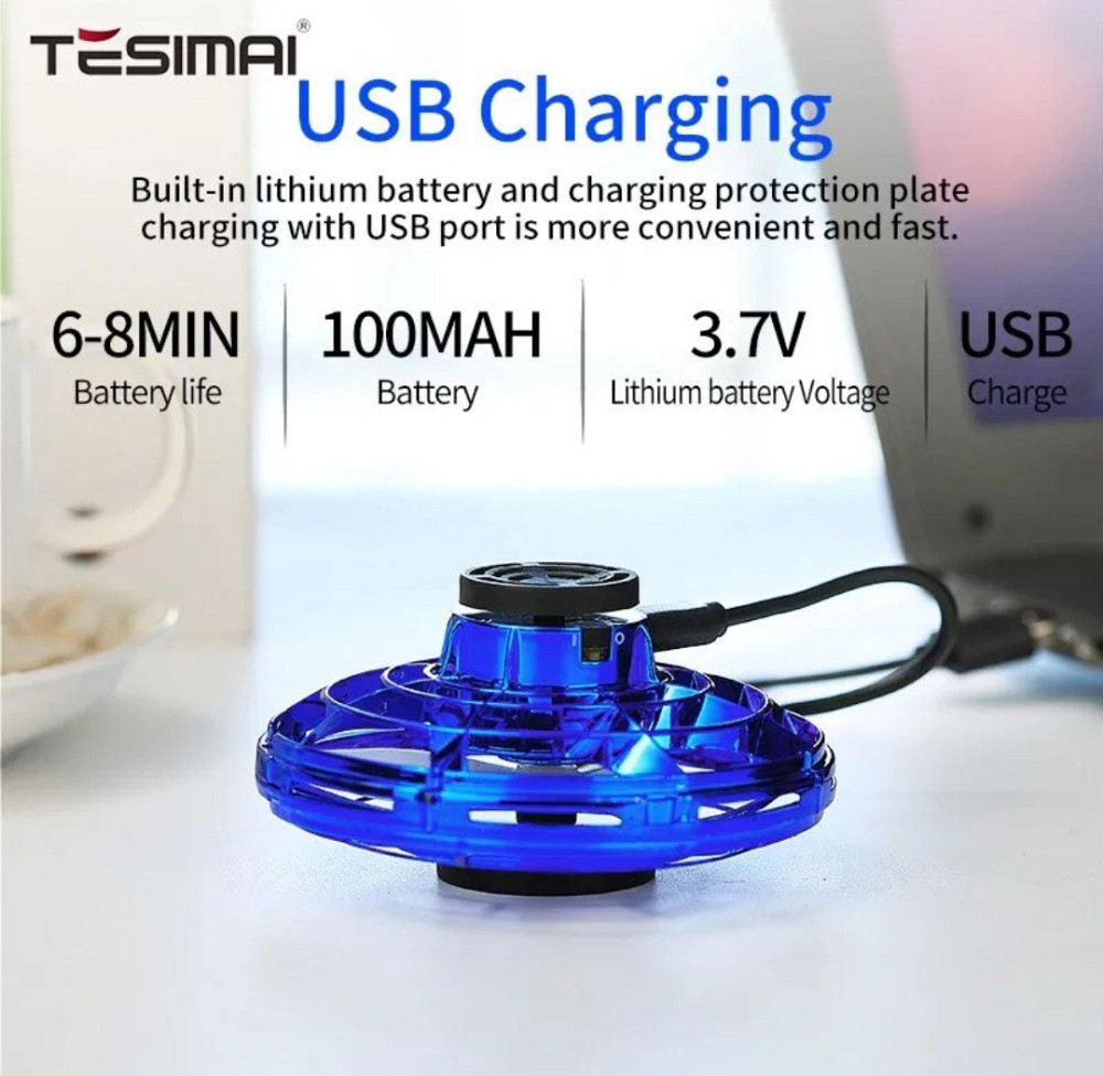 Игрушка для детей Спиннер FLY Летающая тарелка Ufo Киев - изображение 2