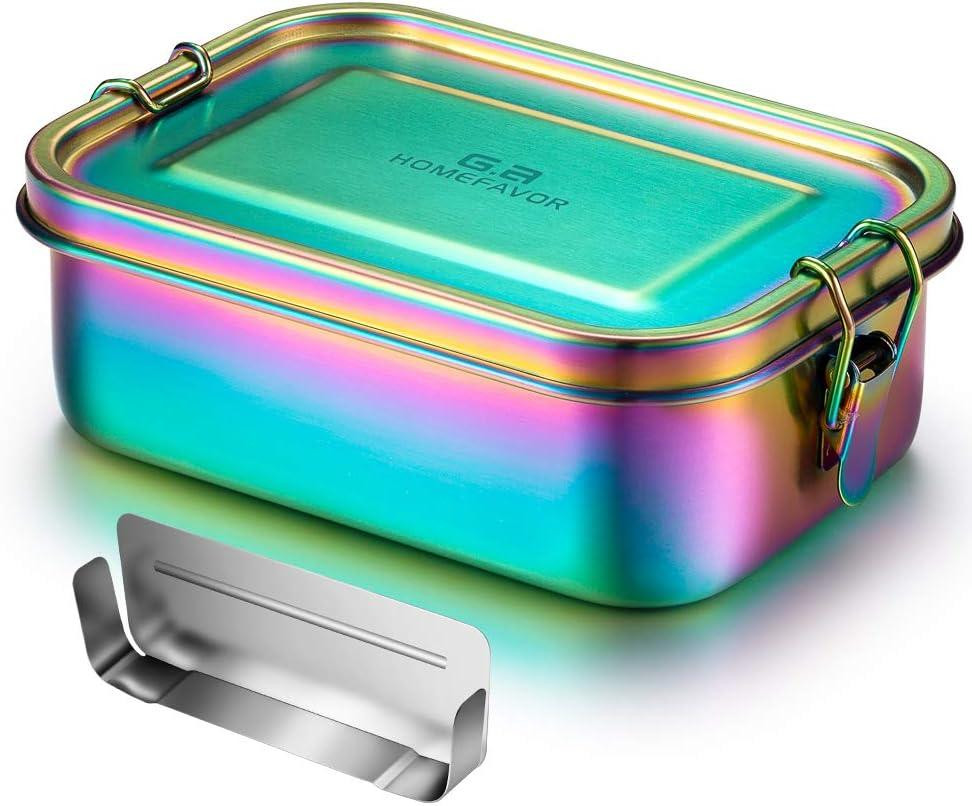 Ланчбокс з нержавіючої сталі HOMEFAVOR 800мл Луцк - изображение 1