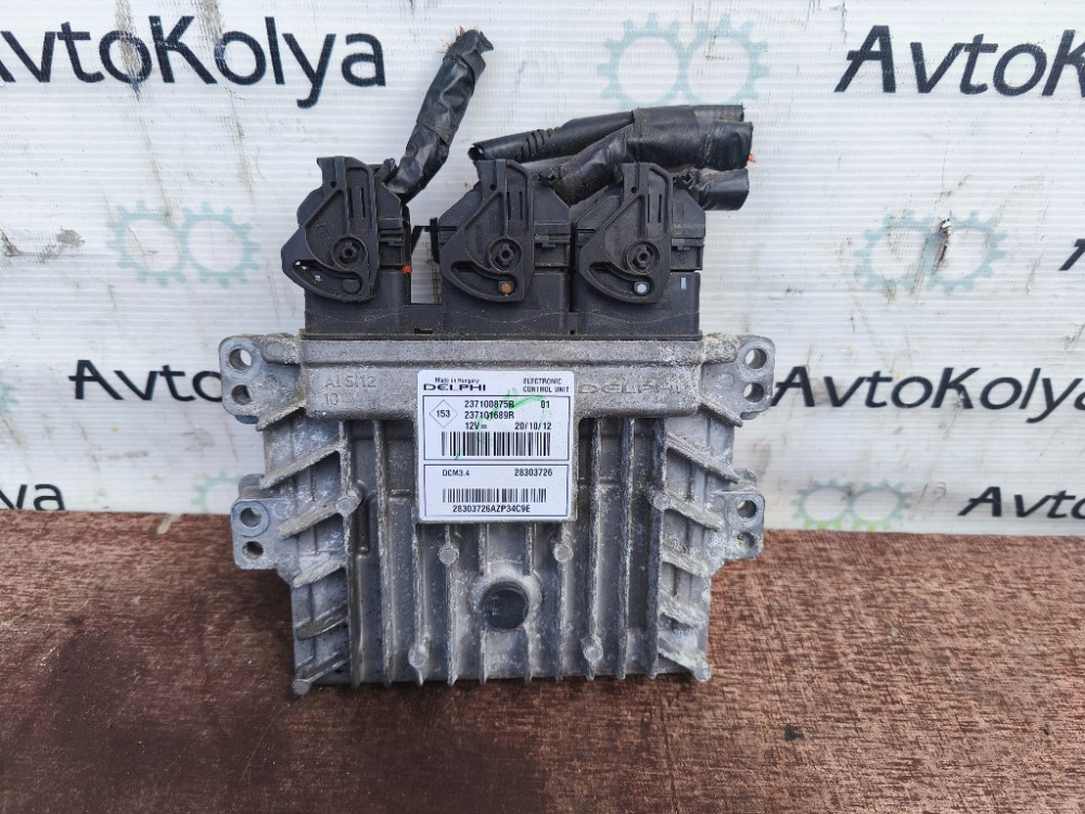 Блок керування двигуном комплект Nissan Note E11 1.5 dci 2005-2012 (237101689R) Ковель - фото 1
