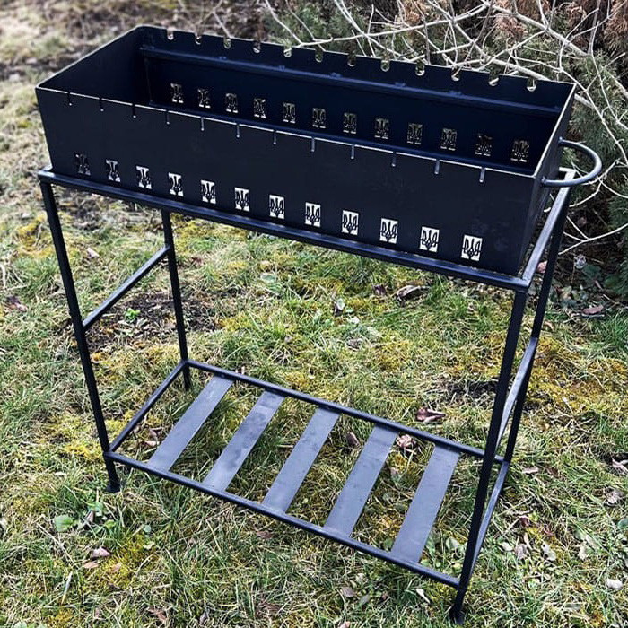 Мангал сварной на 12 шампуров 3 мм «Патриот» Киев - изображение 3