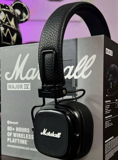 Навушники Marshall Major IV (Black) Харьков - изображение 1