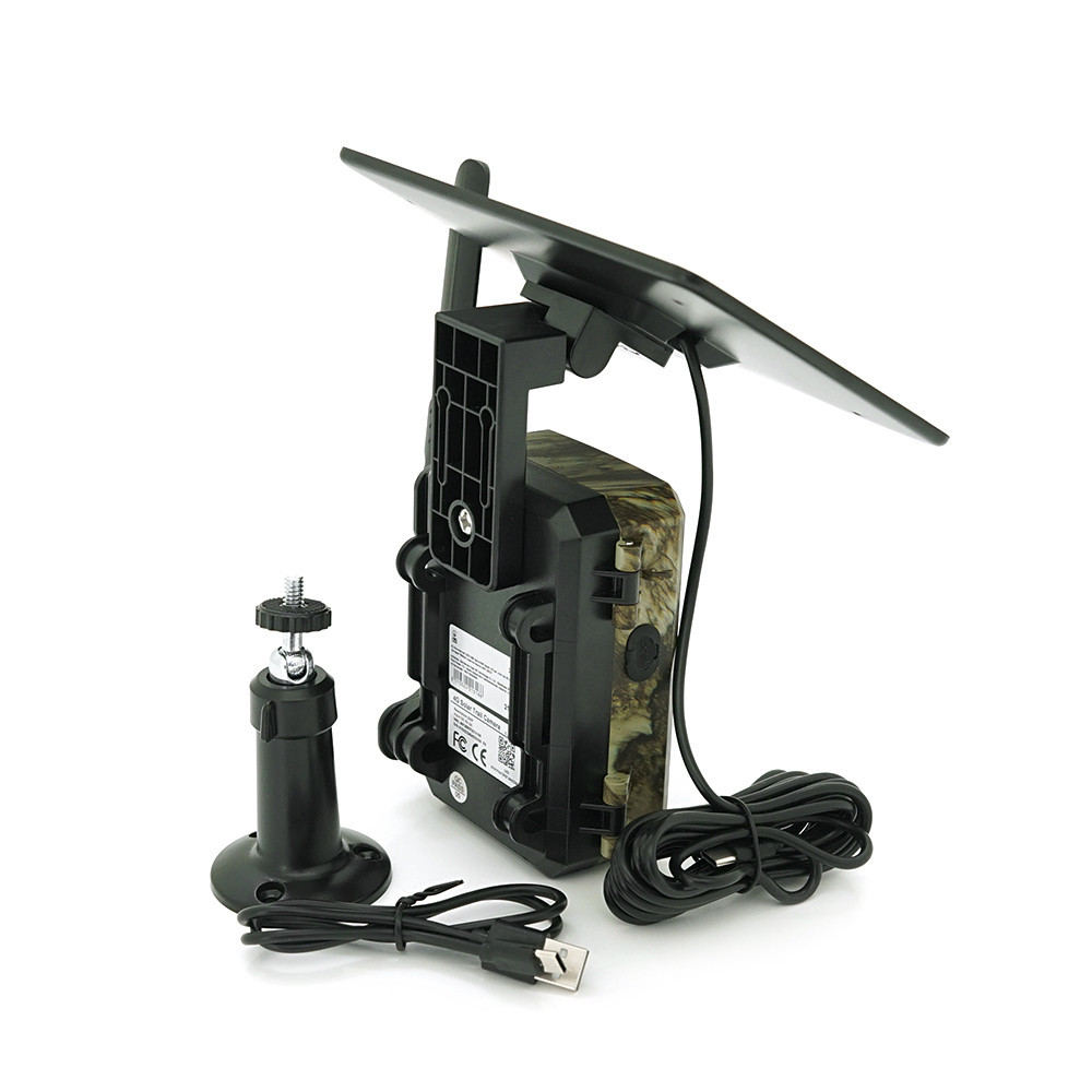 4G Фотопастка F-802 3MP-фото/3МР-відео 120 кут .слот під SD карту. Батарея 7800мА сонячна панель APP-UBOX Київ - фото 4