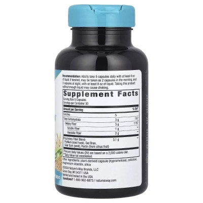 Вітамін Nature's Way Клітковина, Fiber Fusion Daily, 150 вегетаріанських капсул (EMT-08452) Вінниця - фото 2