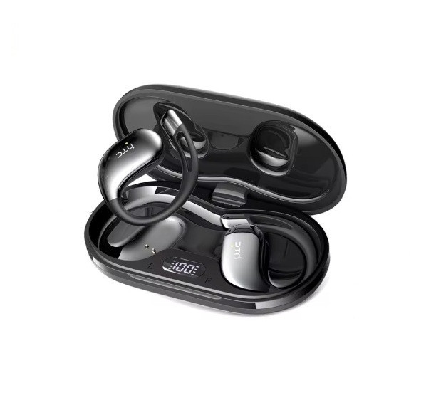 Спортивні bluetooth навушники HTC HD Bass з AI-перекладачем 134 мови NE57 Black Запоріжжя - фото 1