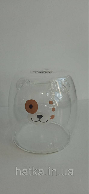 Піала чашка подвійне скло Olens "Рятувальник" 250 мл прозора Київ - фото 4