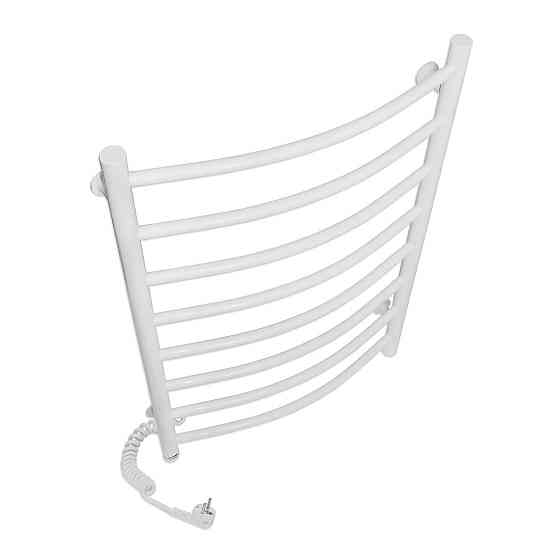 Електричний полотенцесушитель Laris Зебра Класик ЧК8 500Х800 Е білий Київ