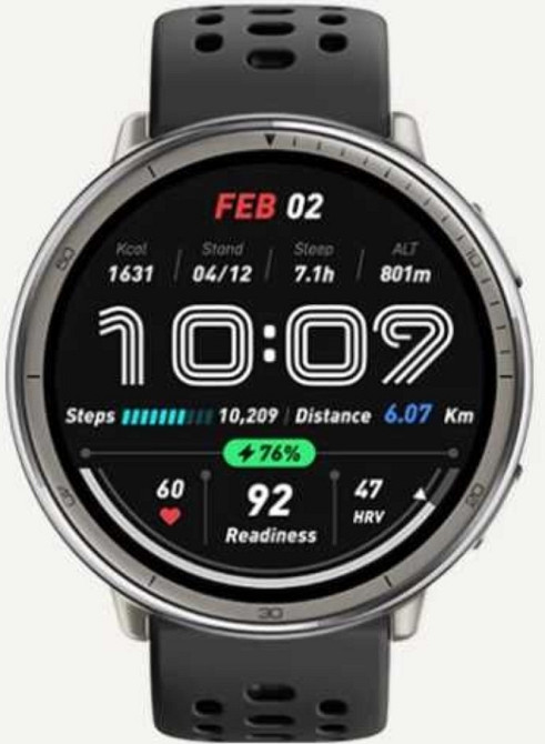 Смарт-годинник Amazfit Active 2 Premium NFC Black. Харків - фото 3