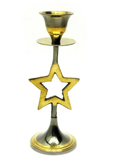 Подсвечник бронза Звезда Киев - изображение 1