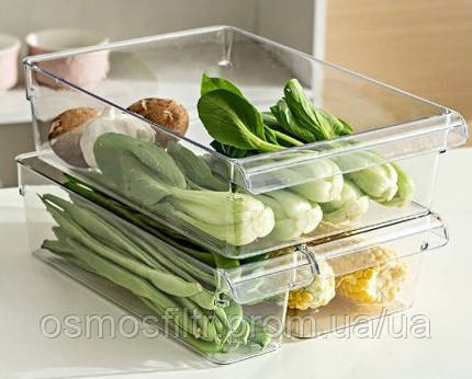 Набор органайзеров для холодильника Axentia 3 шт 2,5 л 33x8х23 см (135918) Киев - изображение 1