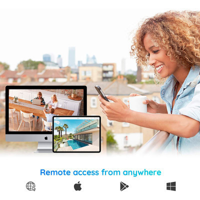 Реєстратор для відеоспостереження Reolink NVS8 без HDD (RLN8-410 без HDD) Вінниця - фото 8