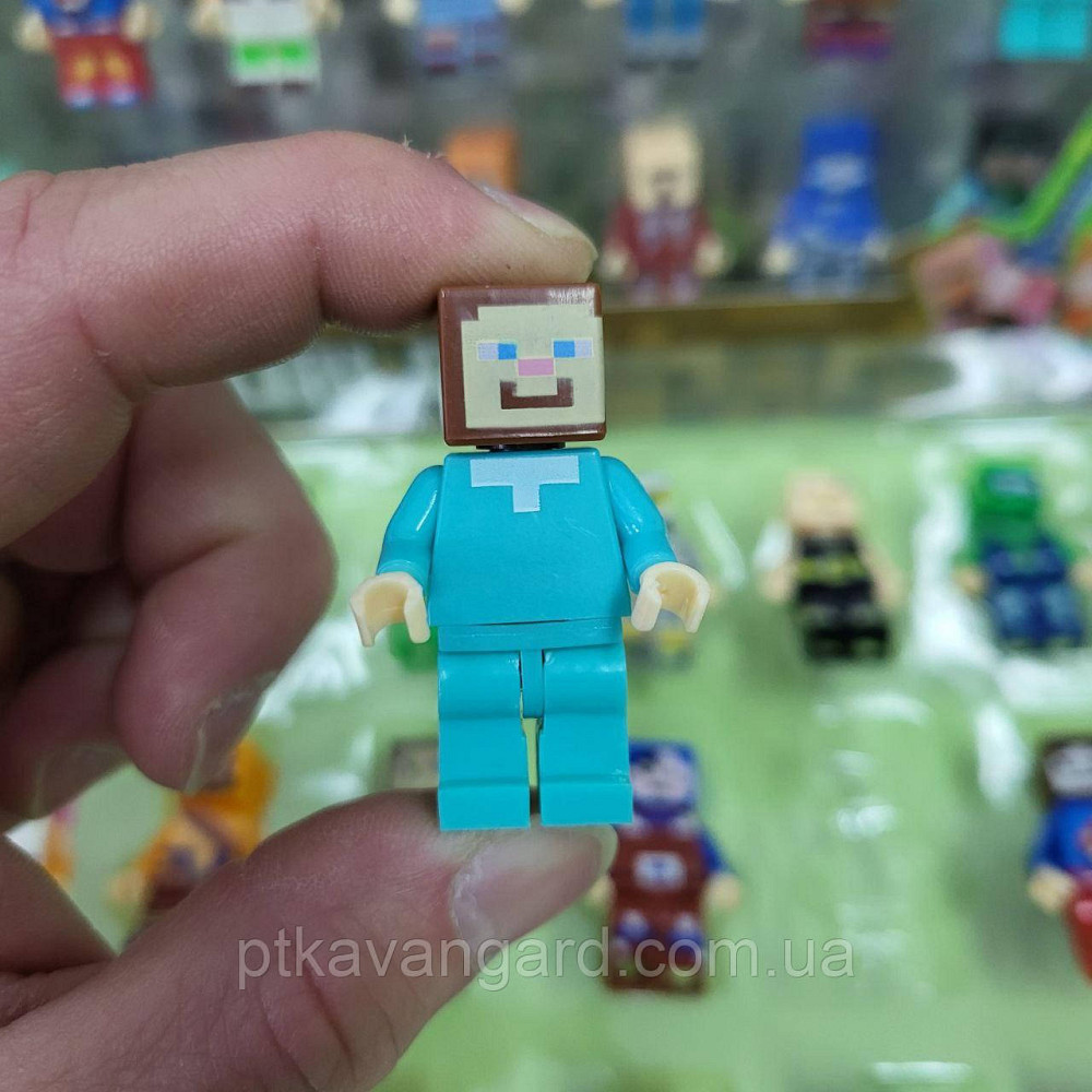 Набір фігурок Майнкрафт 24 шт 86084 Minecraft чоловічки Хмельницький - фото 4