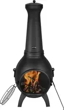 Гриль Vevor Palenisko Ogrodowe Vevor 52X50X130 Cm Palenisko Na Patio Piec Aztecki Do Grillowania I Ogrzewania Киев