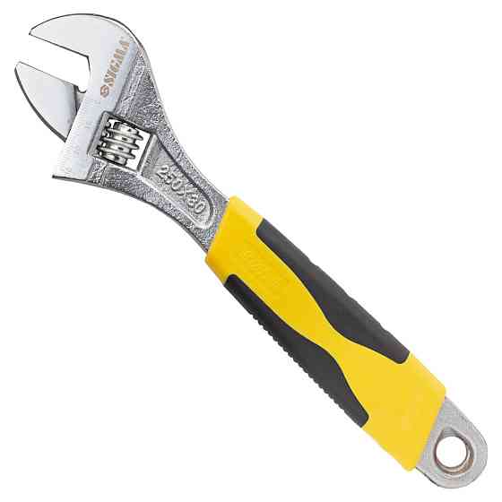 Sigma Ключ разводной 250мм CrV (обрезиненная рукоятка) SIGMA (4101031) Киев