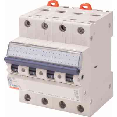 Автоматичний вимикач GEWISS 4-п. 40A 6kA С (GW92091) Вінниця