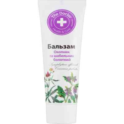 Бальзам для тіла Домашній Доктор Живокіст і вовче тіло болотяне 75 мл (4823015926518) Вінниця