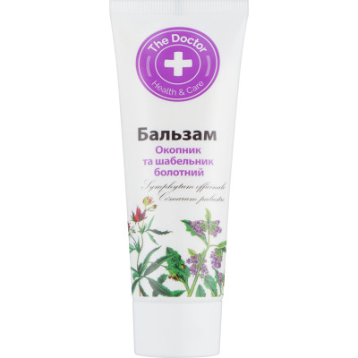 Бальзам для тела Домашній Доктор Окопник и сабельник болотный 75 мл (4823015926518) Винница - изображение 2