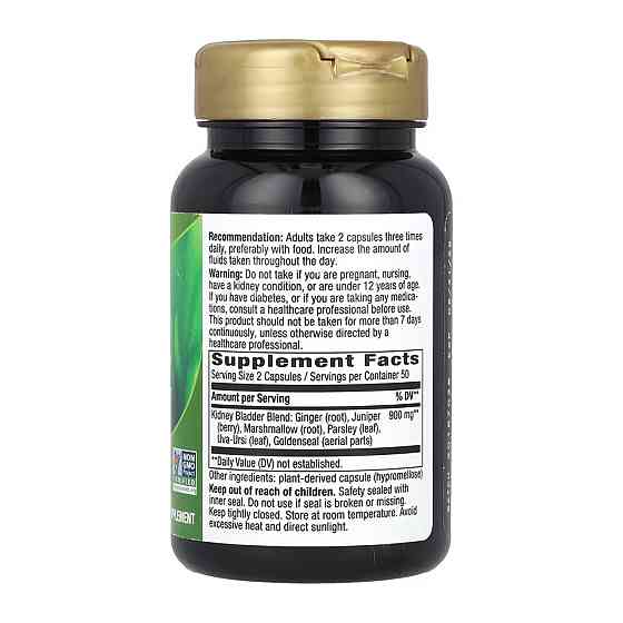 Підтримка нирок і сечового міхура Nature's Way Kidney-Bladder 100 вег капс Київ