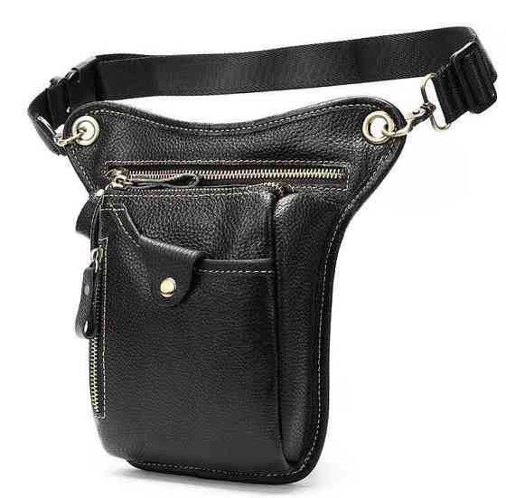 Сумка на пояс Vintage 14659 Черная Киев