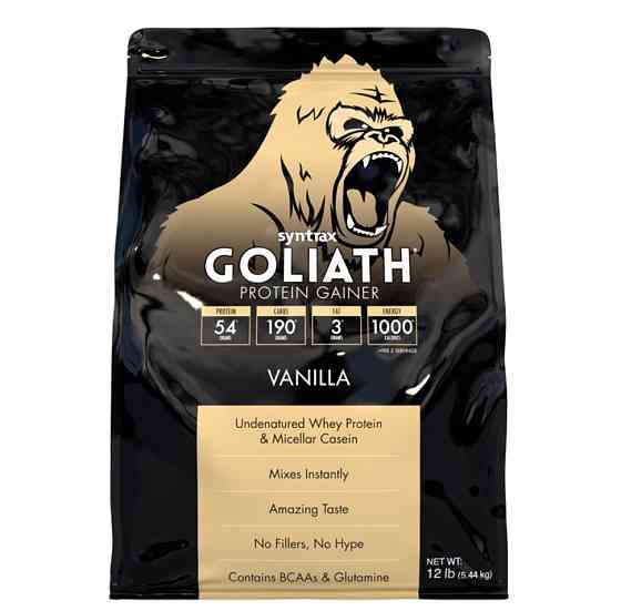 Гейнер Syntrax Goliath 5.4 kg (Vanilla) Луцьк