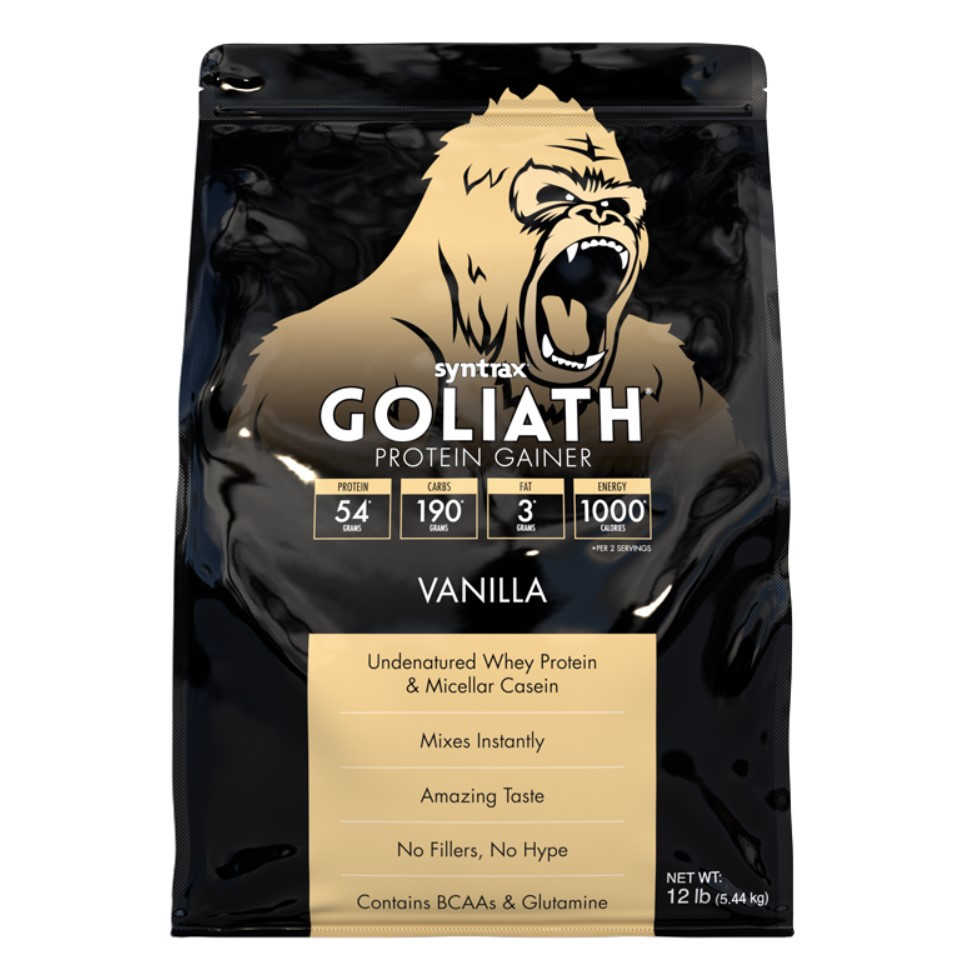 Гейнер Syntrax Goliath 5.4 kg (Vanilla) Луцьк - фото 1
