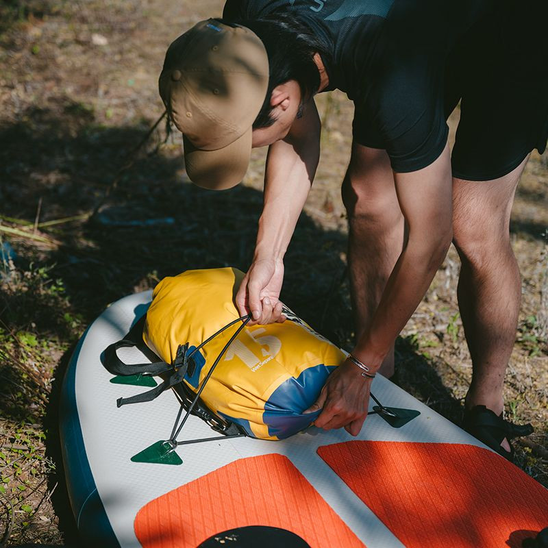 Водонепроникний чохол Naturehike CNK2300BS017, 15 л, жовтий Київ - фото 3