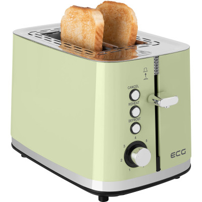 Тостер ECG ST 2766 Vintage Olive Вінниця - фото 7