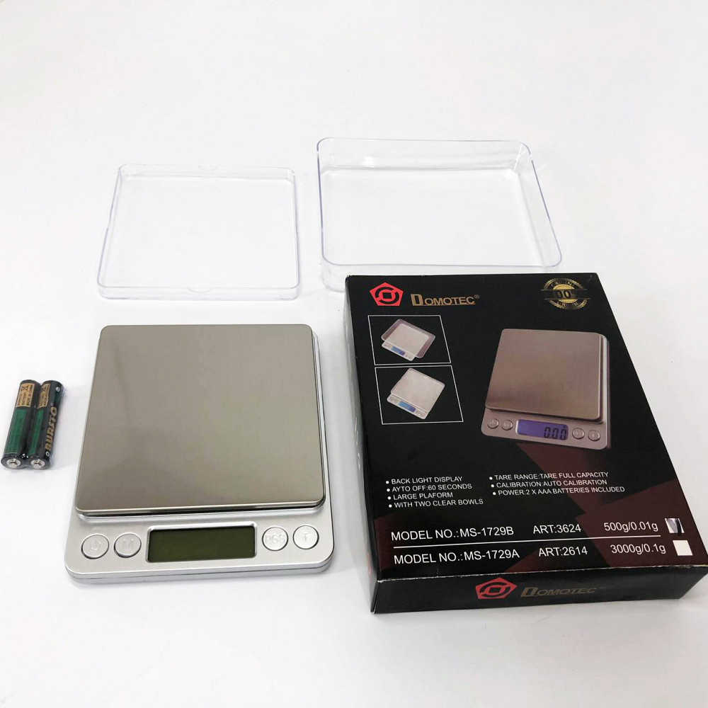 Весы миллиграммовые Domotec, Весы маленькие, Ювелирные весы с подсветкой Маленькие FO-28 Львов - изображение 3