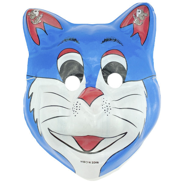 Маска детская карнавальная Кот синий 12 шт Киев - изображение 1