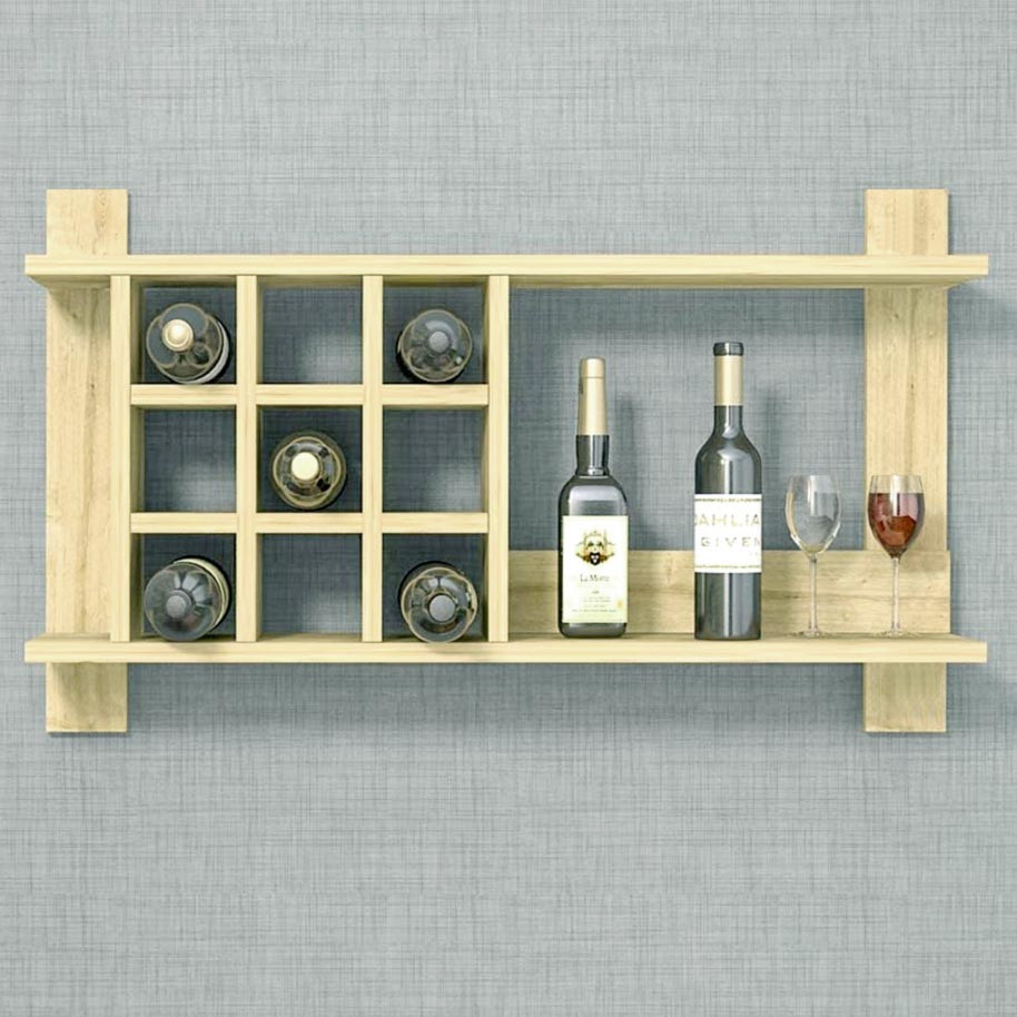 Настінна винна полиця "Огарі" бланже Миколаїв - фото 1