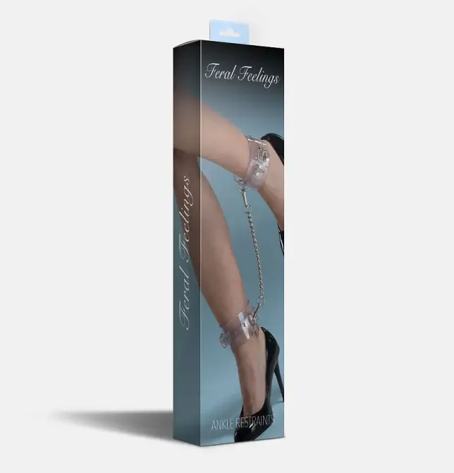 Поножи Feral Feelings - Ankle Restraints Trasparent Львів - фото 2