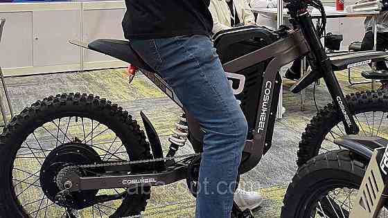 Электромотоцикл для бездорожья COSWHEEL R19 6000W-72V-40Ah 18650 Li-ion шины 19«/19» купить дешево Одесса