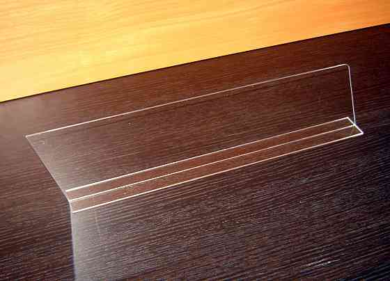 Полочный делитель на наклонную полку 413х112 толщиной 2 мм Киев