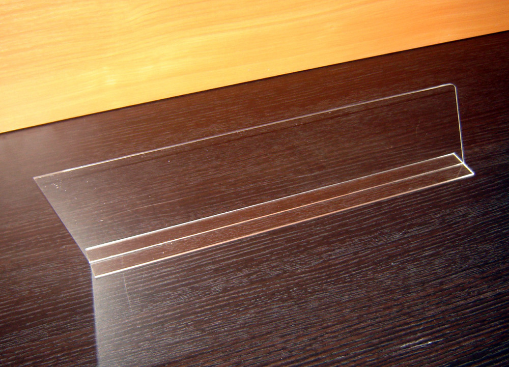 Полочный делитель на наклонную полку 413х112 толщиной 2 мм Киев - изображение 6