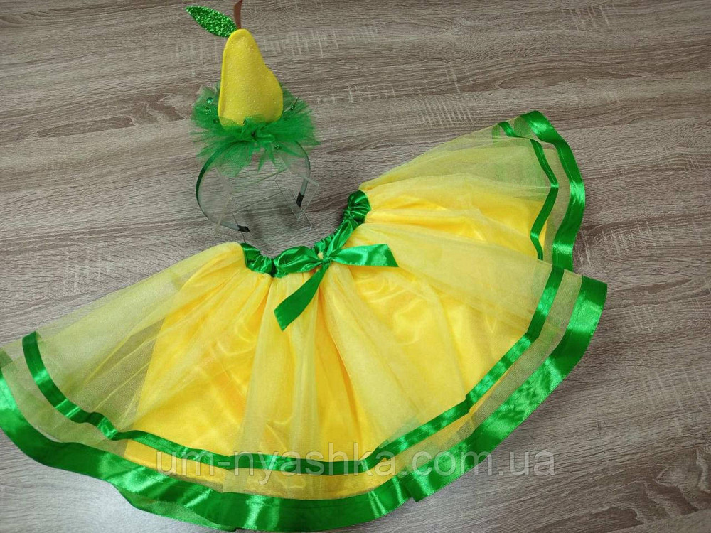 Костюм Грушка юбочка + нашивка + ободок Груша Кривой Рог - изображение 9