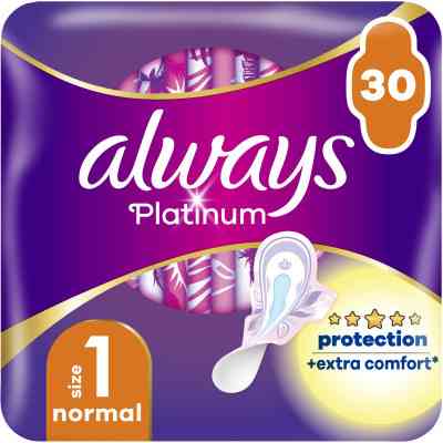 Гигиенические прокладки Always Platinum Normal Размер 1 30 шт. (8001841913803) Винница