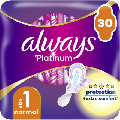 Гигиенические прокладки Always Platinum Normal Размер 1 30 шт. (8001841913803) Винница - изображение 1