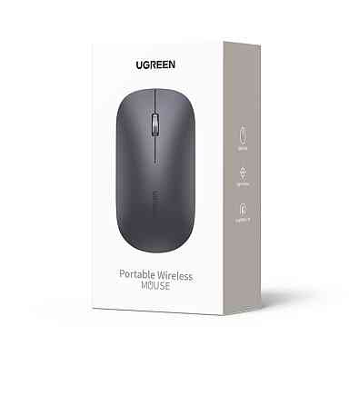 Маніпулятор миша бездротова UGREEN MU001 Portable Wireless Mouse Green Одеса